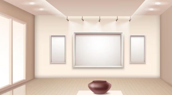 impression de hauteur avec la peinture du plafond