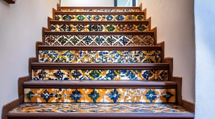 Décoration en mosaïque