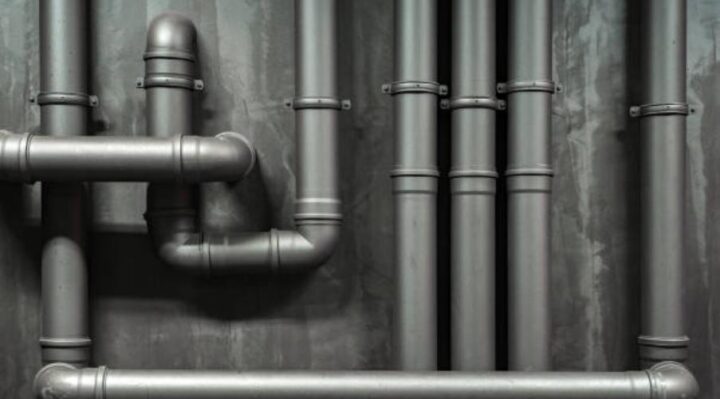 tuyauterie apparente